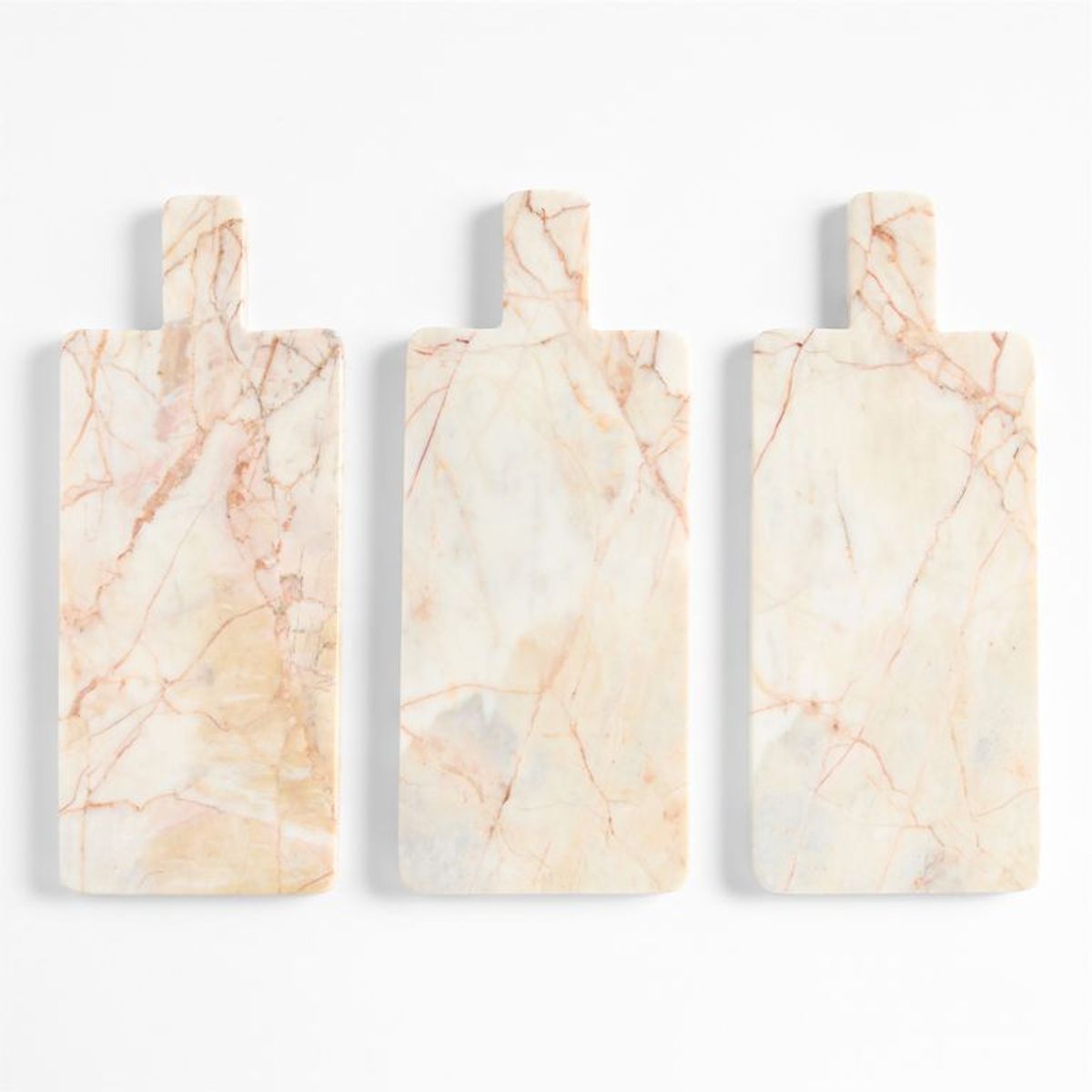 CRATE & BARREL - Tabla de Servir Rosette de Mármol