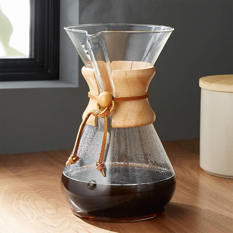 CRATE & BARREL - Cafetera de 8 Tazas CHEMEX