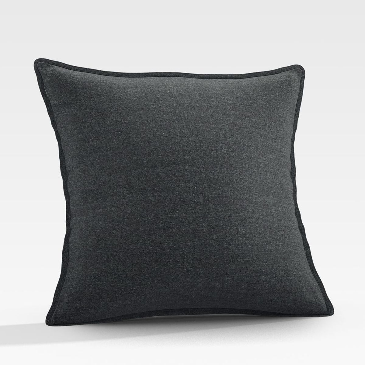CRATE & BARREL - Cojín Charcoal de Terraza 51x51cm