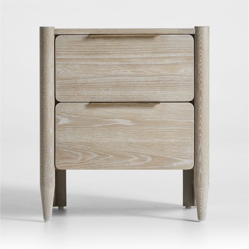 CRATE & BARREL - Mesa de Noche Casa 2 Cajones