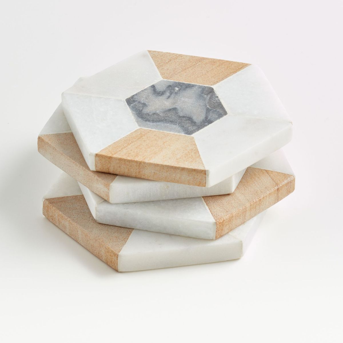 CRATE & BARREL - Posavasos Quince S/4