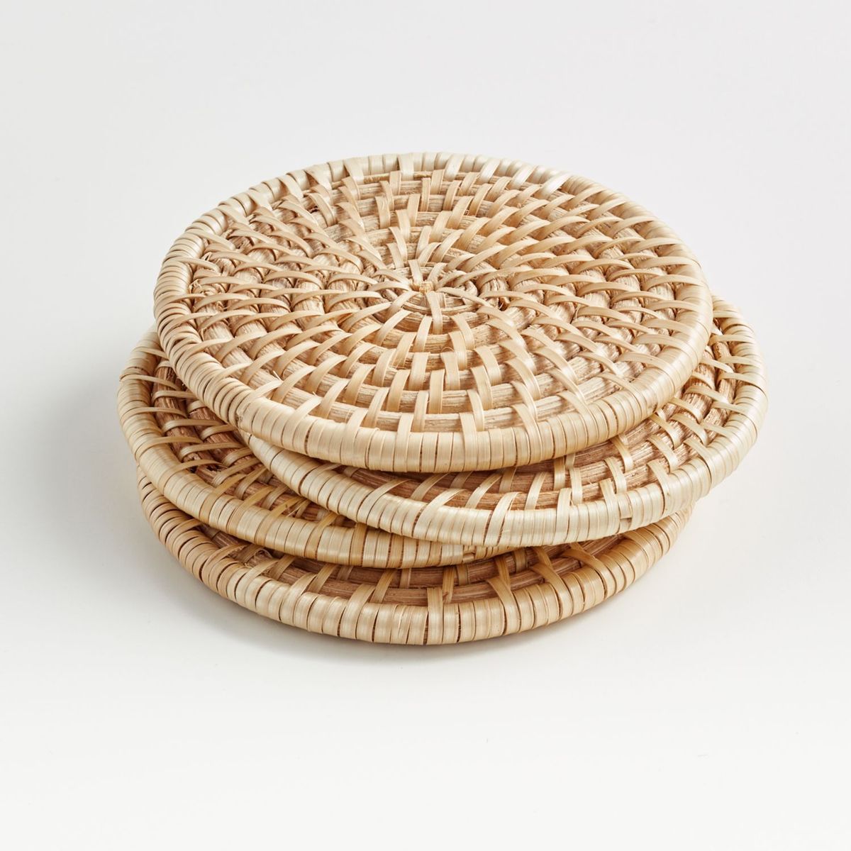 CRATE & BARREL - Posavasos Artesia Natural S/4