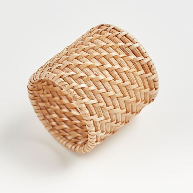 CRATE & BARREL - Aro De Servilleta Artesia Natural