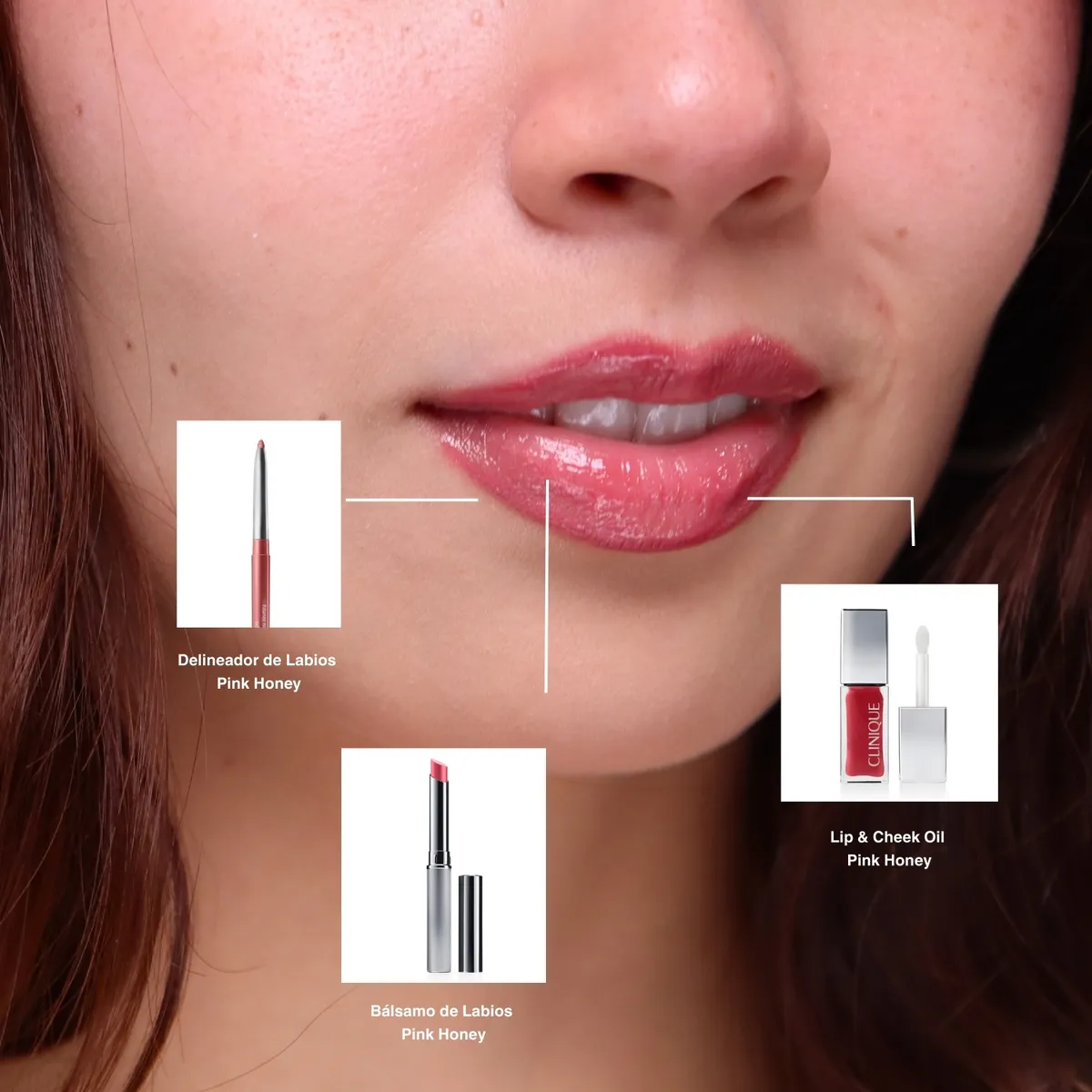 CLINIQUE - Lip Combo Pink Honey