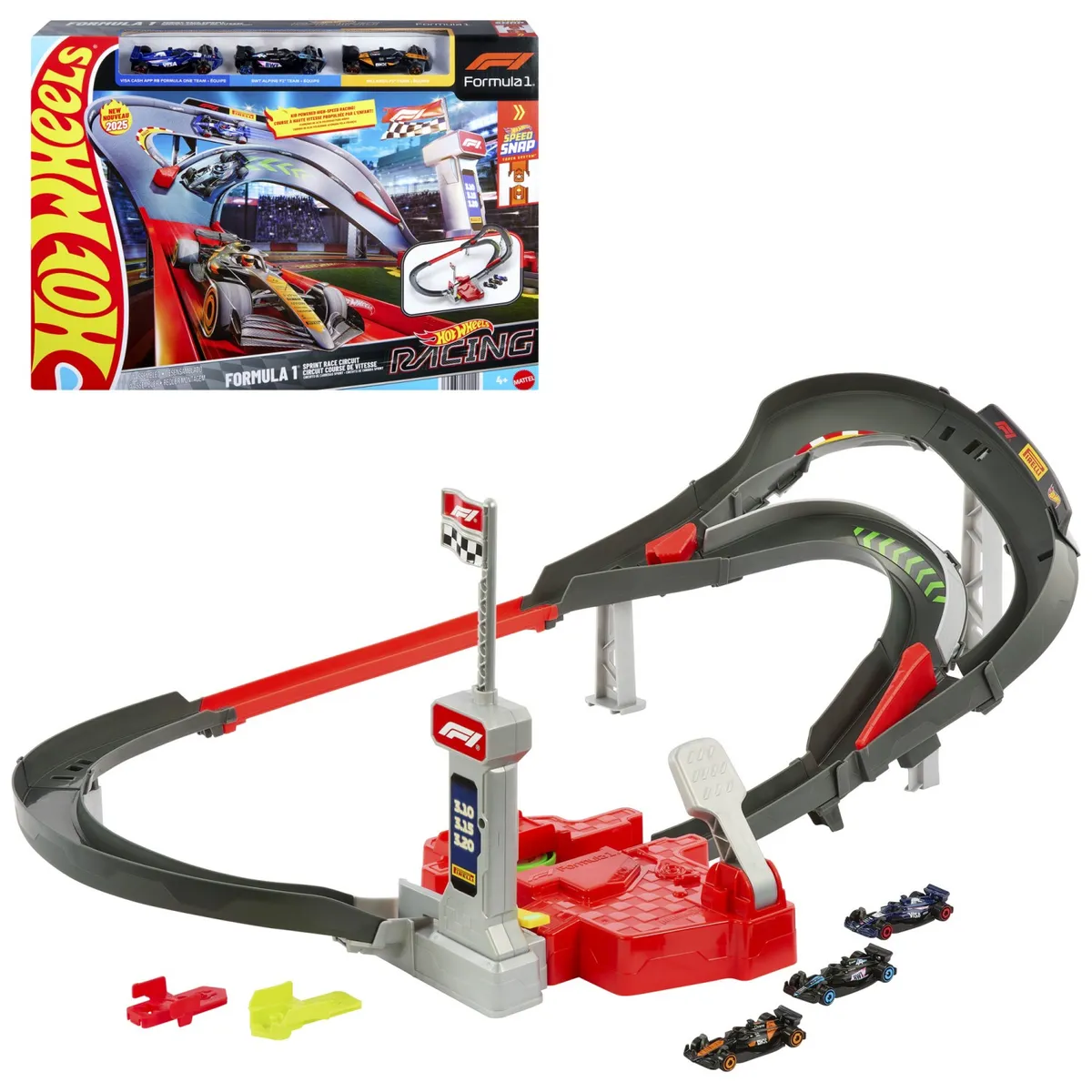 HOT WHEELS - Pista Spring F1 Hot Wheels