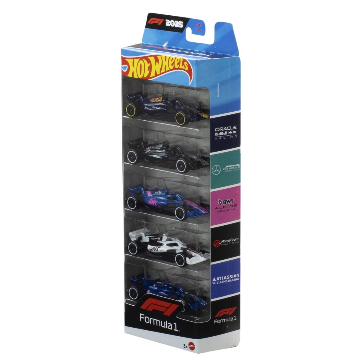 HOT WHEELS - Hot Wheels F1 Basic 5Pack
