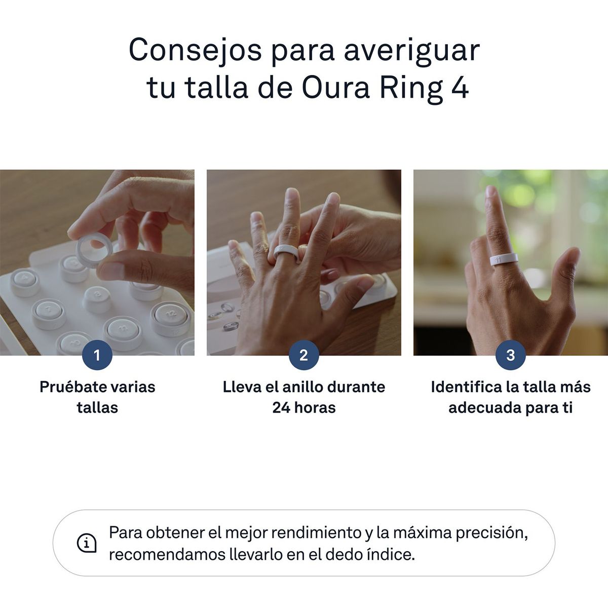 OURA - Kit de Tallas Ring 4