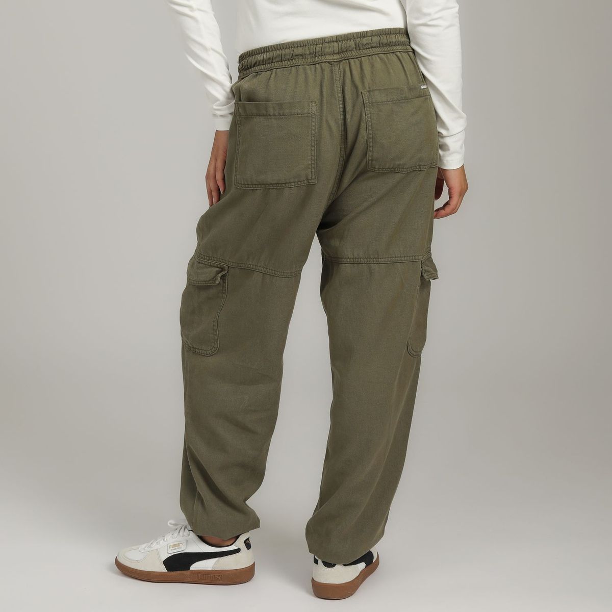 DOO AUSTRALIA - Pantalón Balloon Tiro Medio Mujer Doo Australia