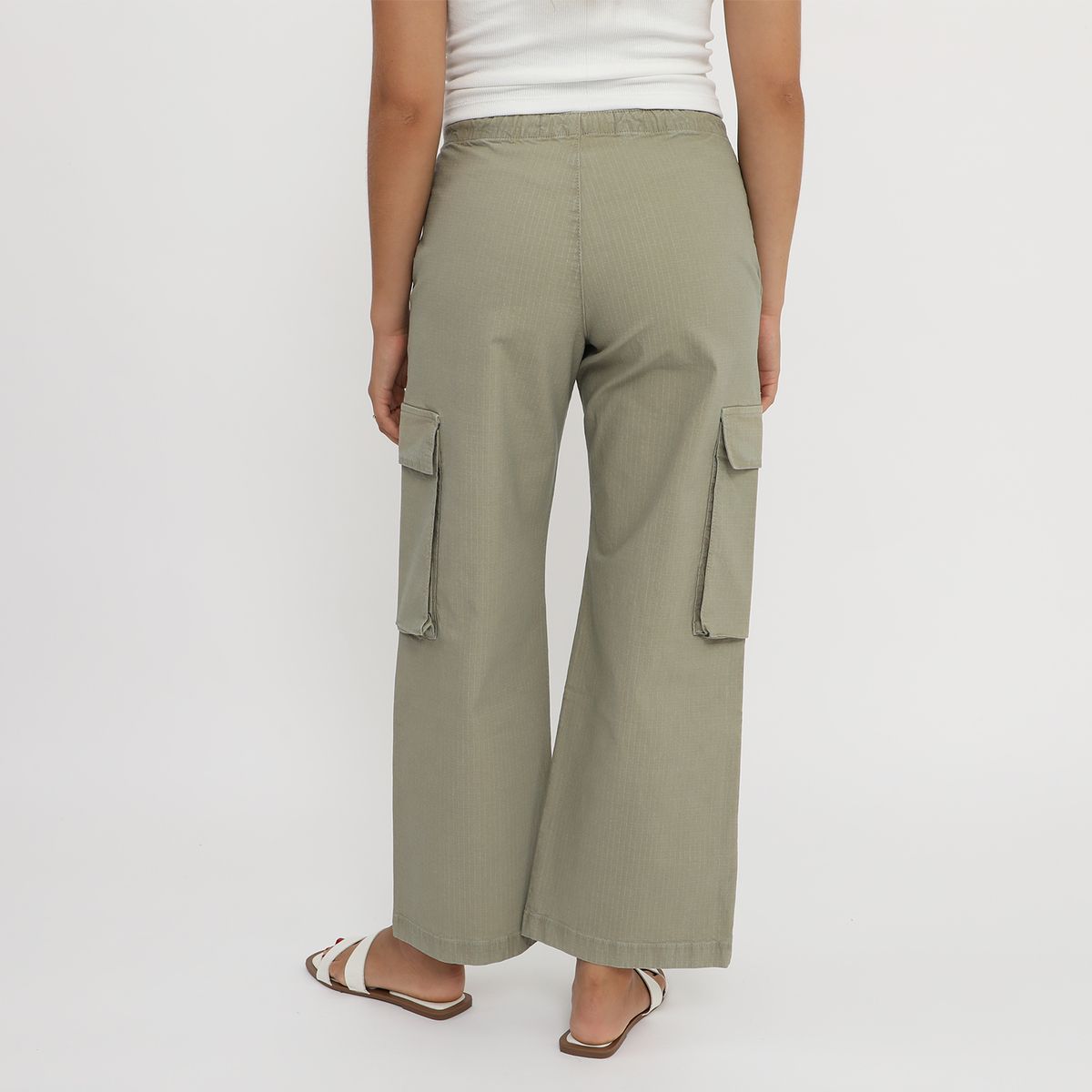DOO AUSTRALIA - Pantalón Straight Tiro Medio Mujer Doo Australia