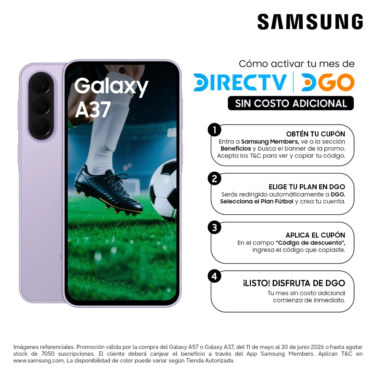 SAMSUNG - Celular Samsung Galaxy A37 5G