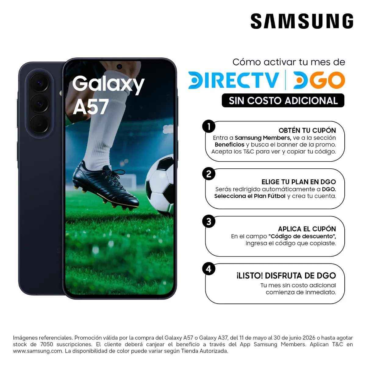 SAMSUNG - Celular Samsung Galaxy A57 5G