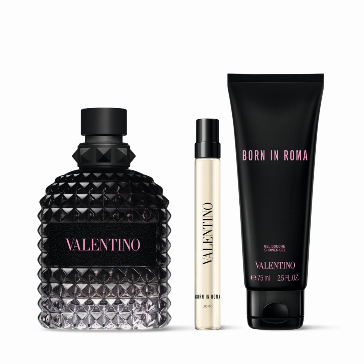 VALENTINO - Valentino Estuche Born In Roma Uomo Eau de Toilette 100 ml + 10 ml + Shower Gel