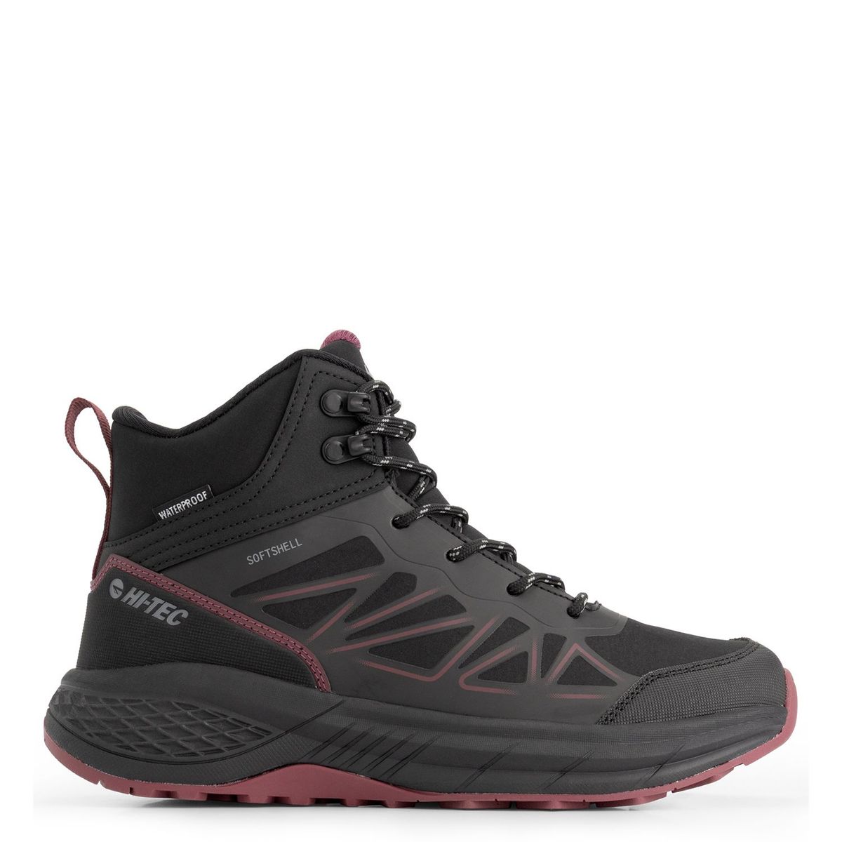 HI TEC - Zapatillas Outdoor Mujer Hi Tec Softshell Mid Wp