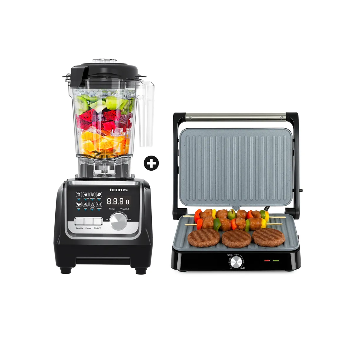 TAURUS - Combo Licuadora Elite + Grill ASTII