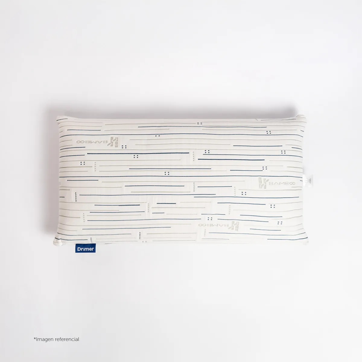 DRIMER - Almohada Visco Bamboo King 80X40 cm