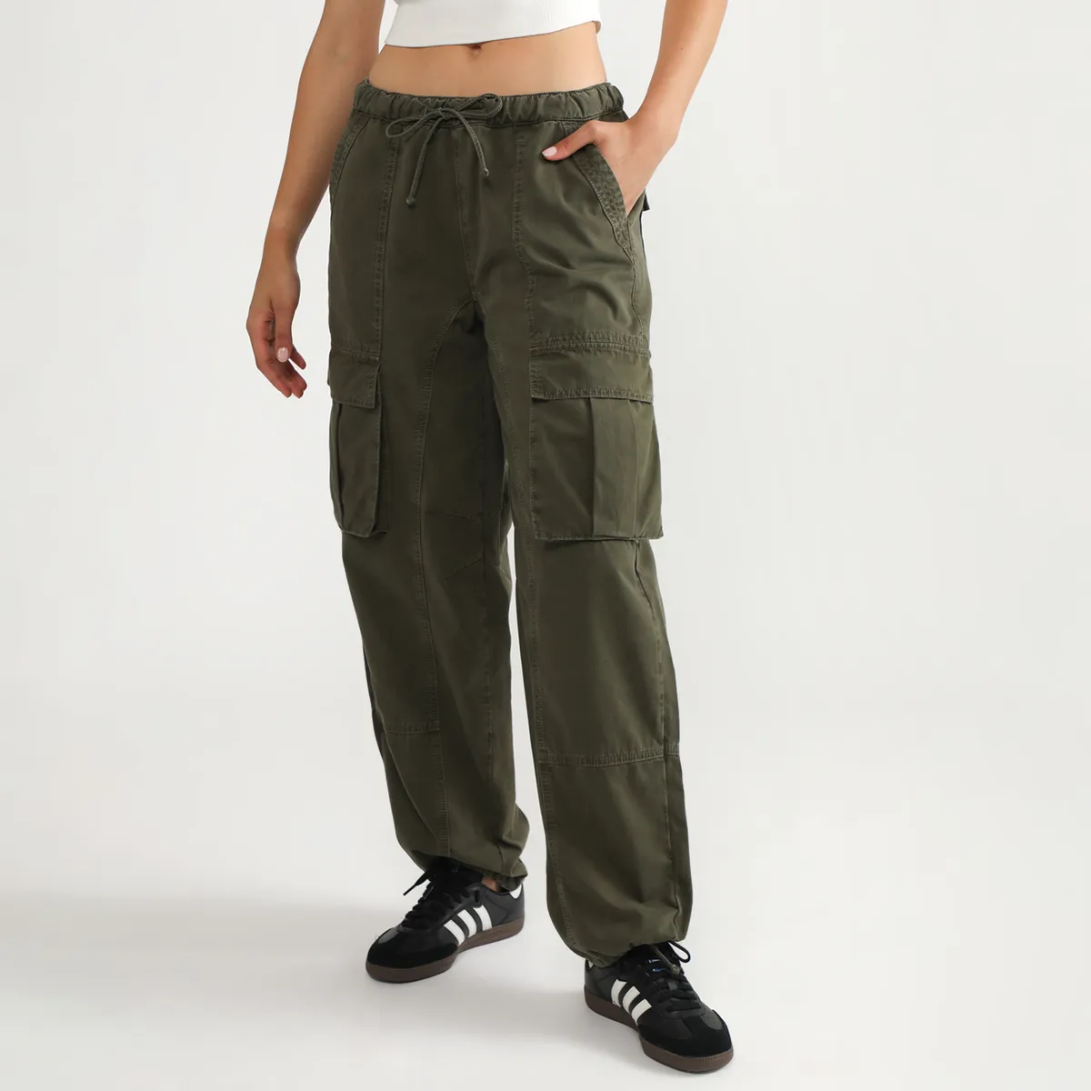 DENIMLAB - Jean Baggy Tiro Medio Denimlab