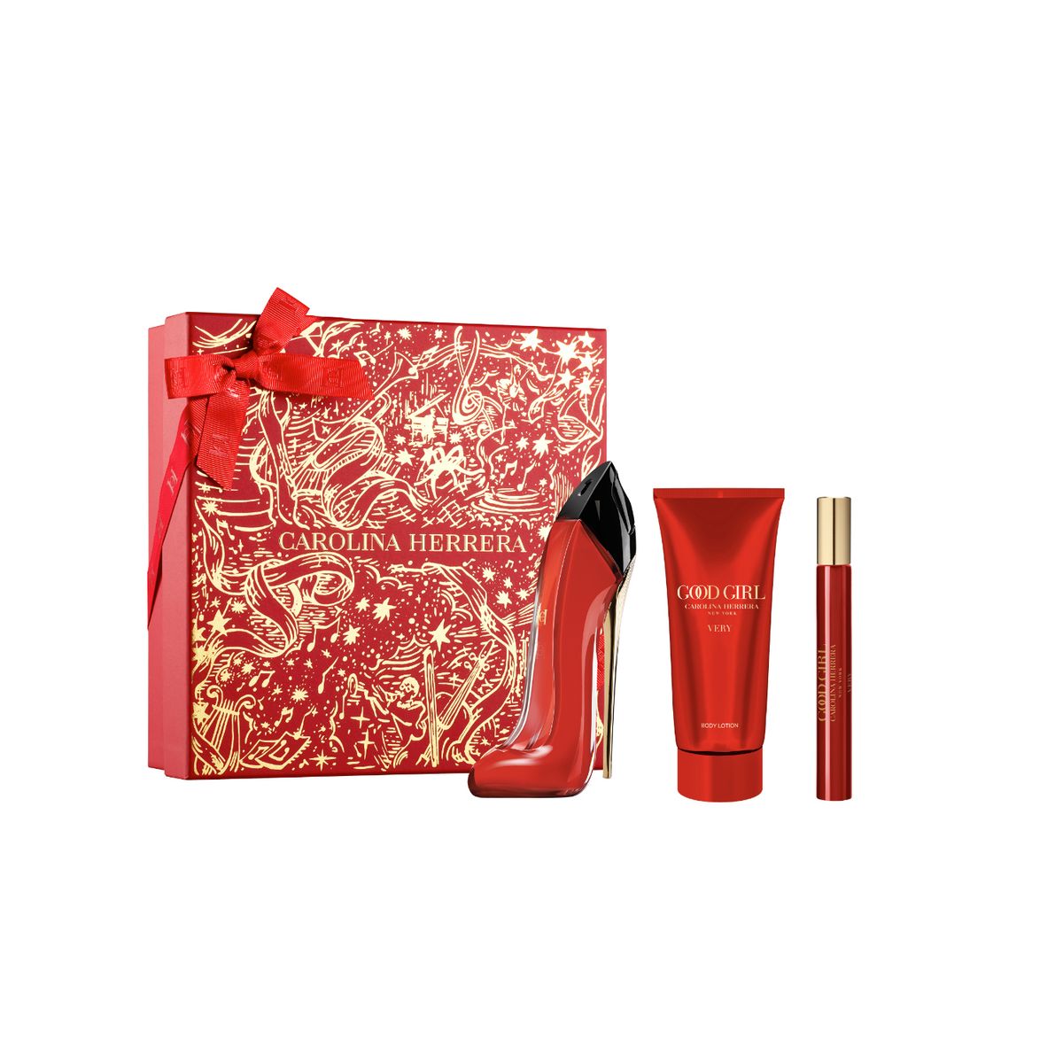 CAROLINA HERRERA - Carolina Herrera Set Very Good Girl Eau de Parfum 80ml+Body Lotion 100ml+Mini 10ml