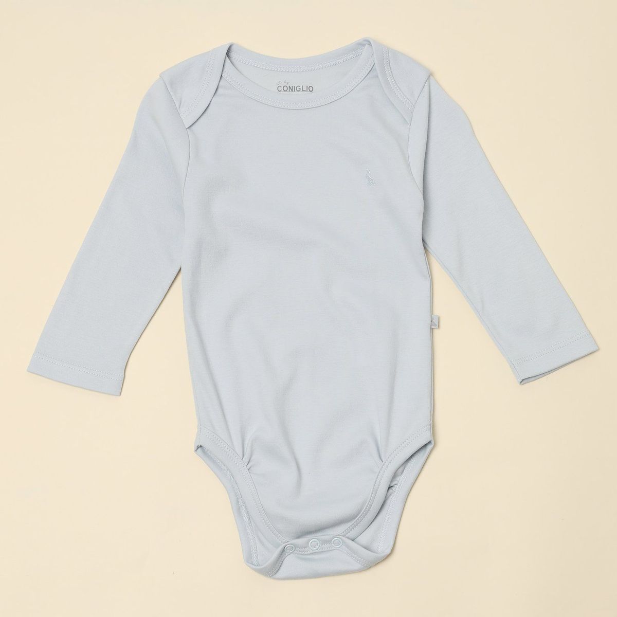 CONIGLIO - Body Bebé Niño Pack X2 Manga Larga Algodón Pima Coniglio