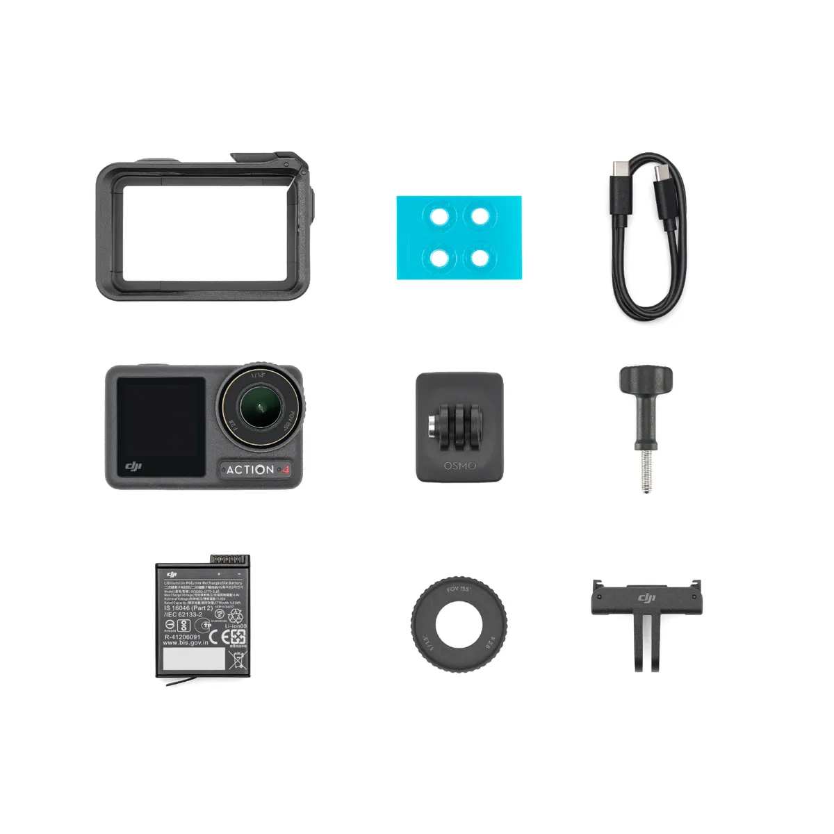 DJI - DJI Osmo Action 4 Standard Combo