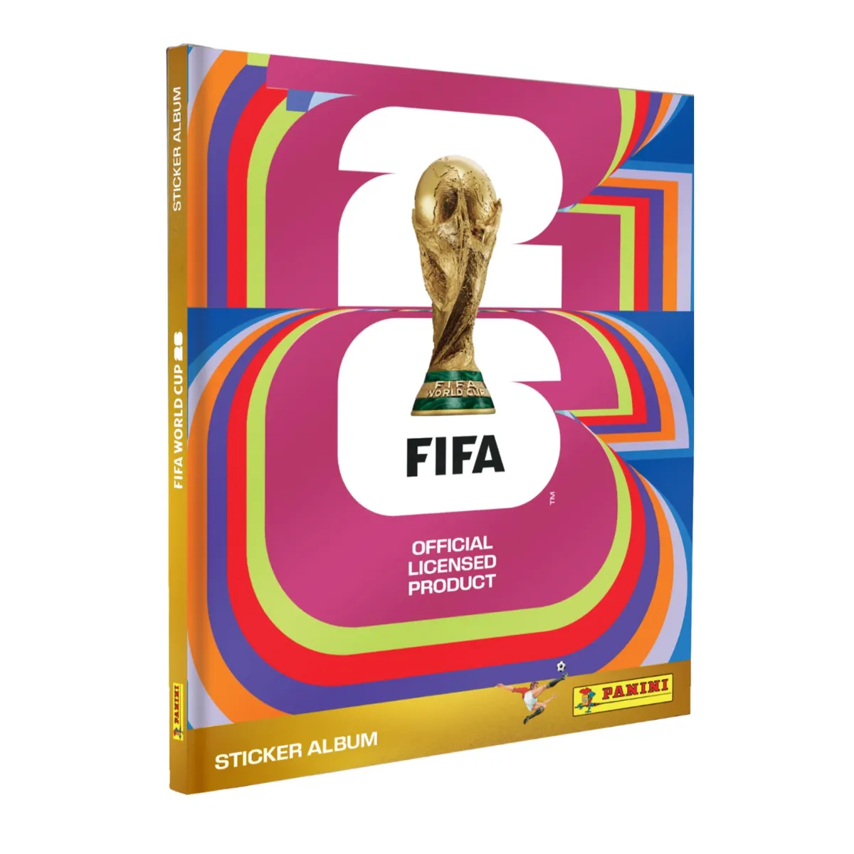 PANINI - Album Panini Tapa Dura Gold Copa Mundial 2026