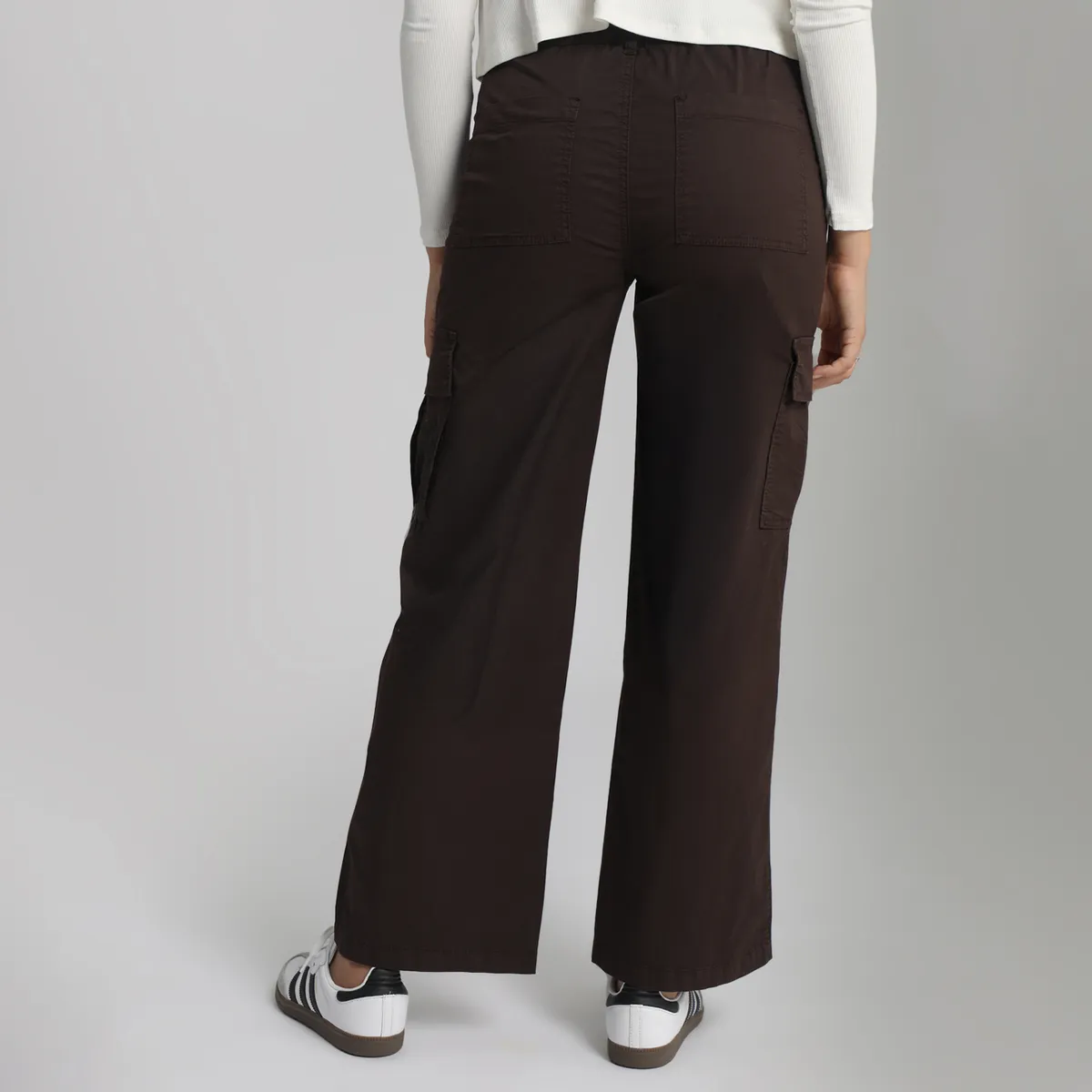 DOO AUSTRALIA - Jean Wide Leg Tiro Alto Mujer American Abbey