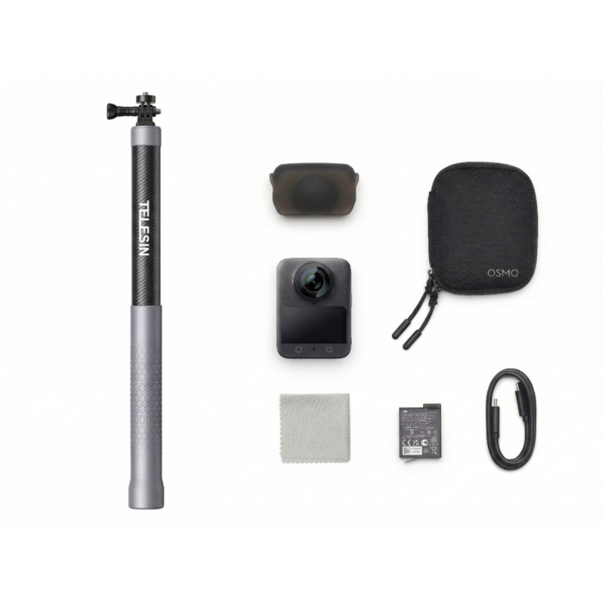 DJI - DJI Osmo 360 ST COM - Telesin