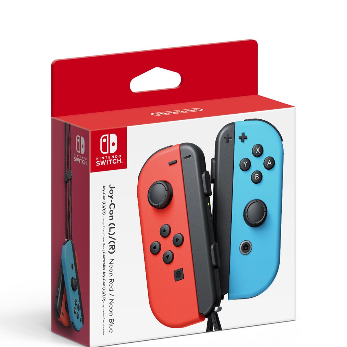 Nintendo - Mando Joy-Con Nintendo Switch Rojo y Azul