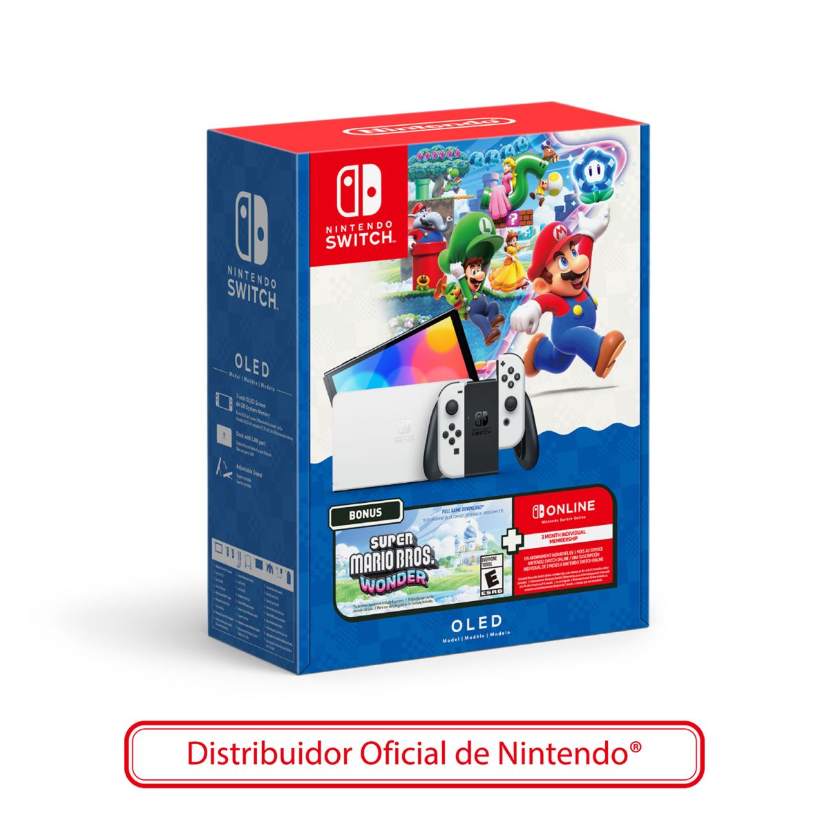 Nintendo - Nintendo Switch Oled + Super Mario Wonder