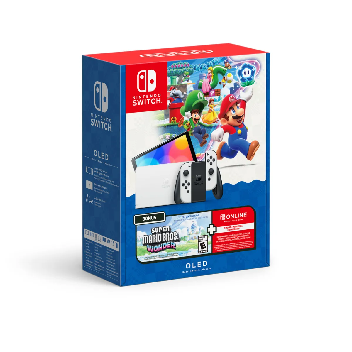 Nintendo - Nintendo Switch Oled + Super Mario Wonder