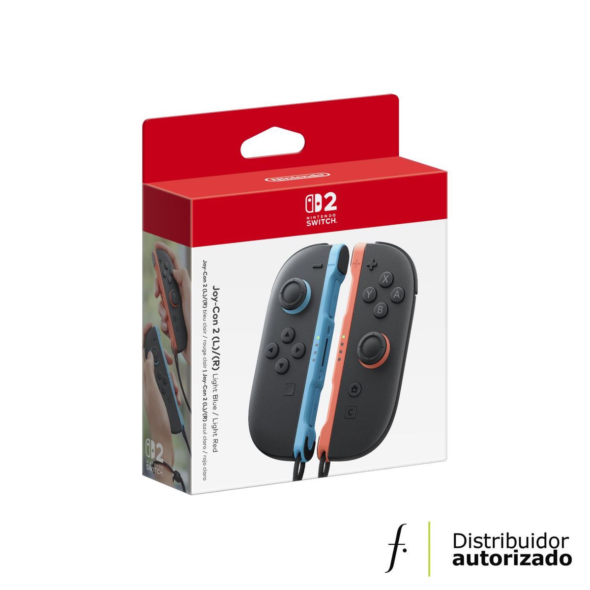 Nintendo - Mando Joy-Con 2 Nintendo Switch 2 Rojo y Azul