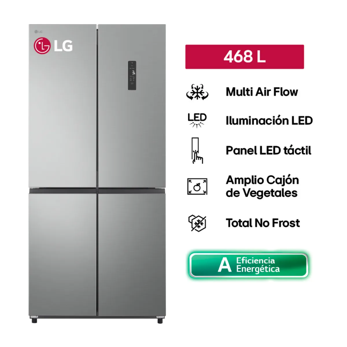 LG - Refrigeradora French Door 468L