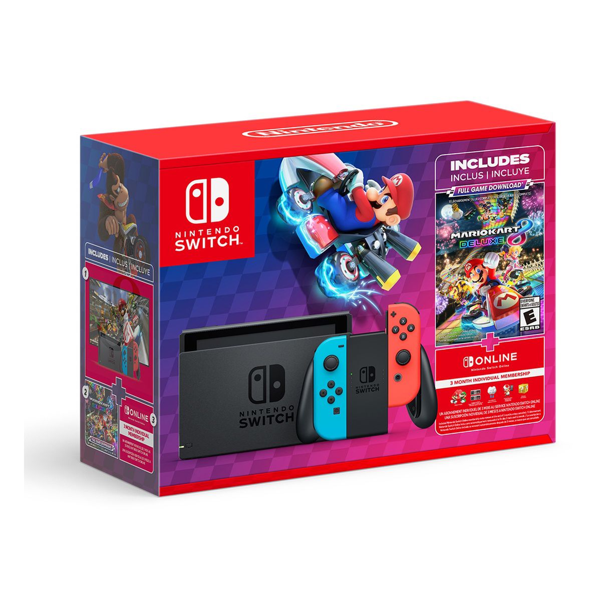 NINTENDO - HW SWITCH 1 1 NEON MK8