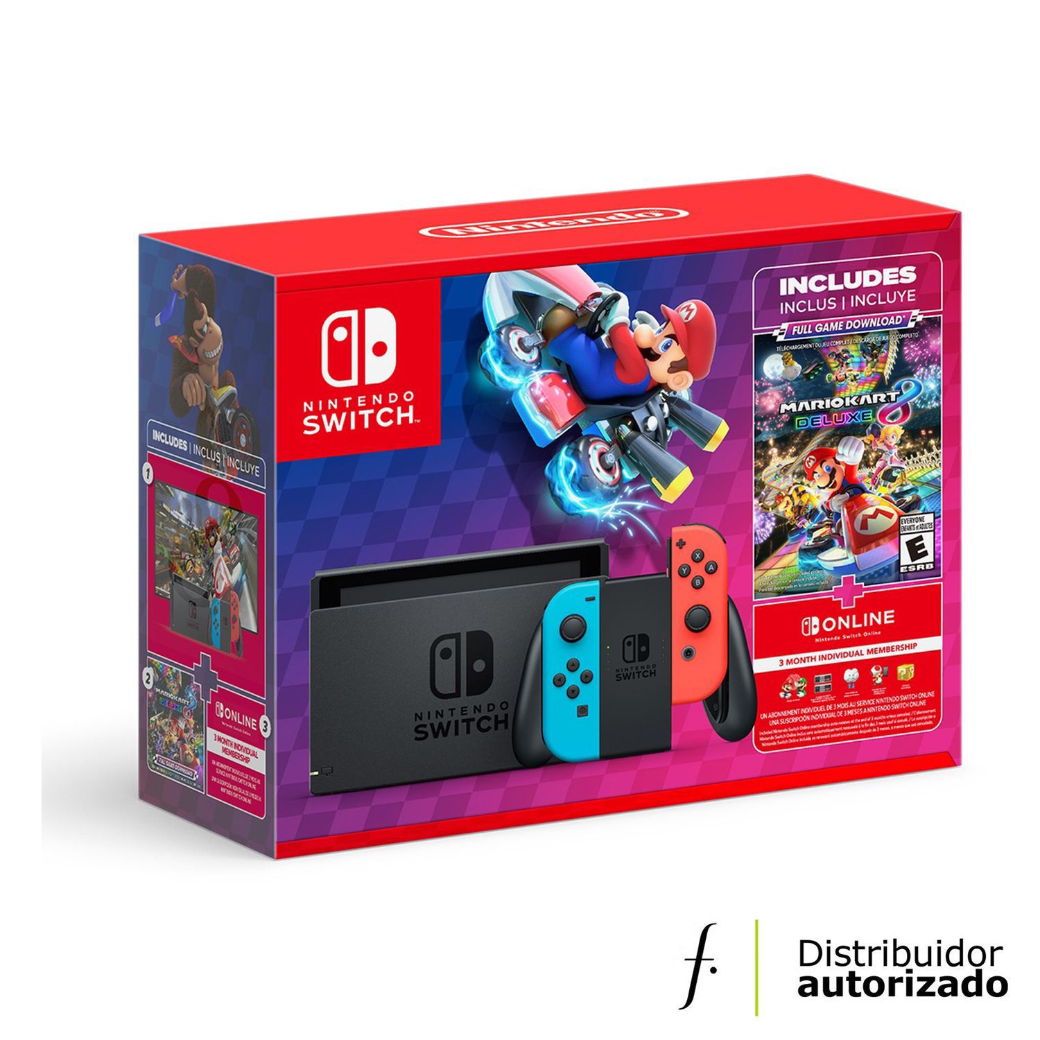 HW Switch 1 1 NEON MK8 Nintendo | Falabella Perú