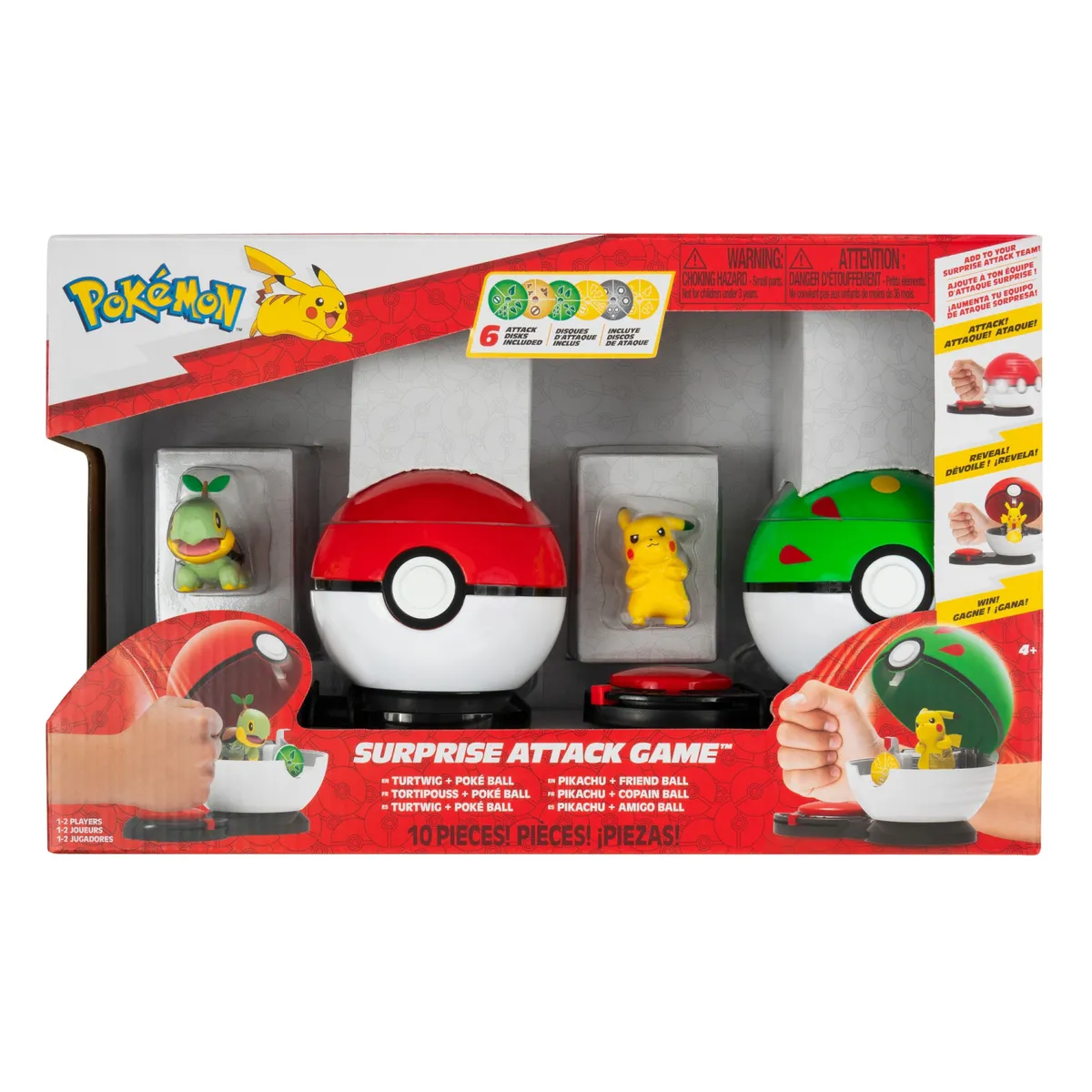 POKEMON - Set de Juego Ataque Sorpresa Pokemon