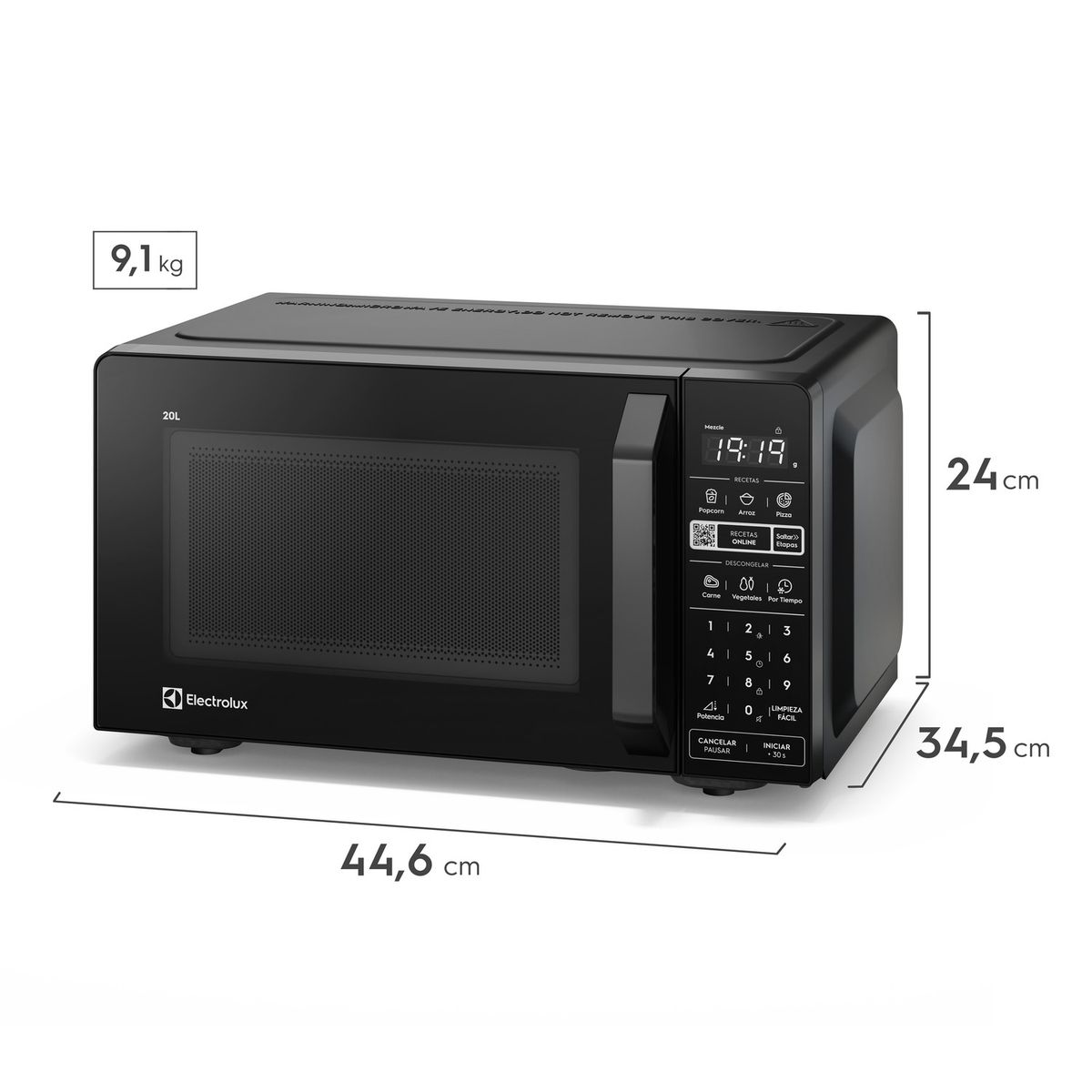 ELECTROLUX - Microondas Freestanding Elect