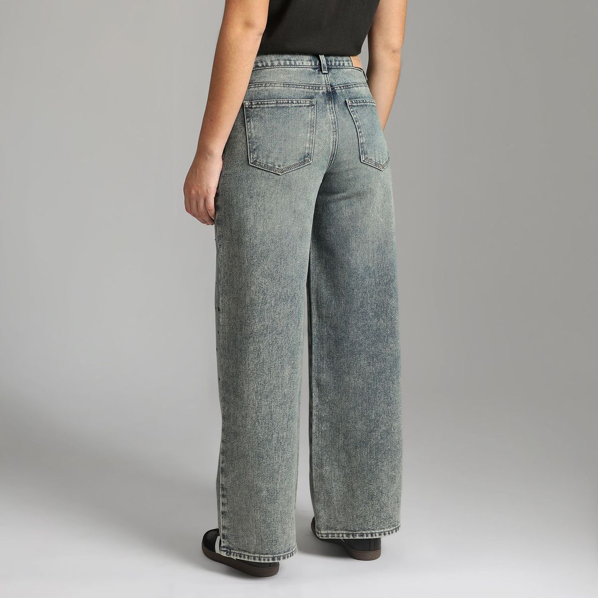 DENIMLAB - Jean Wide Leg Tiro Alto Mujer Denimlab