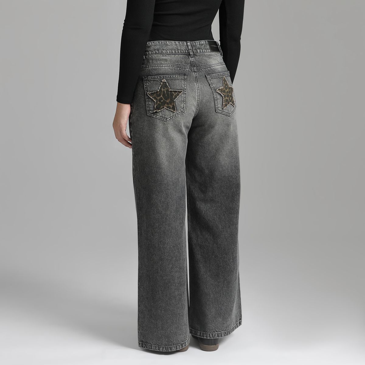 DENIMLAB - Jean Wide Leg Tiro Alto Mujer Denimlab