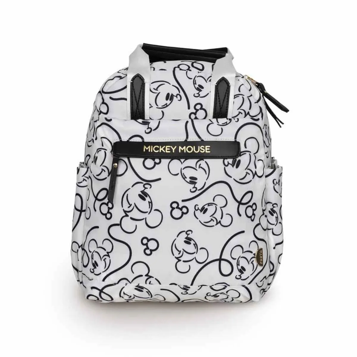 PORTA - Mochila Belu Mickey Ecru Porta