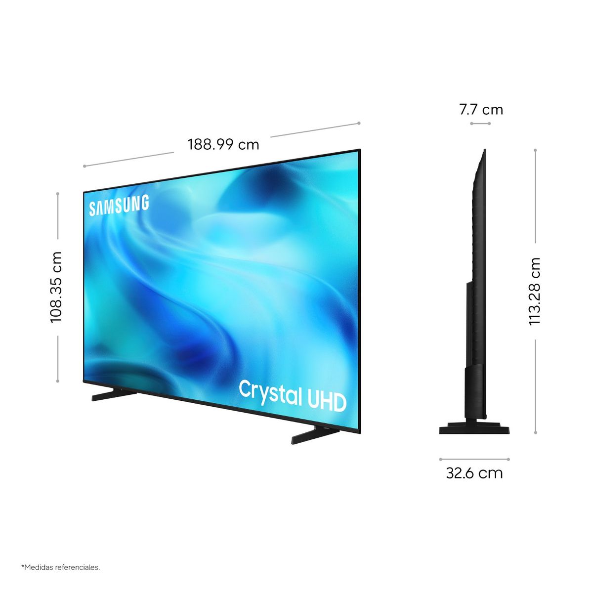 SAMSUNG - Televisor Samsung 85'' UHD U8000H Vision AI Smart TV (2026)