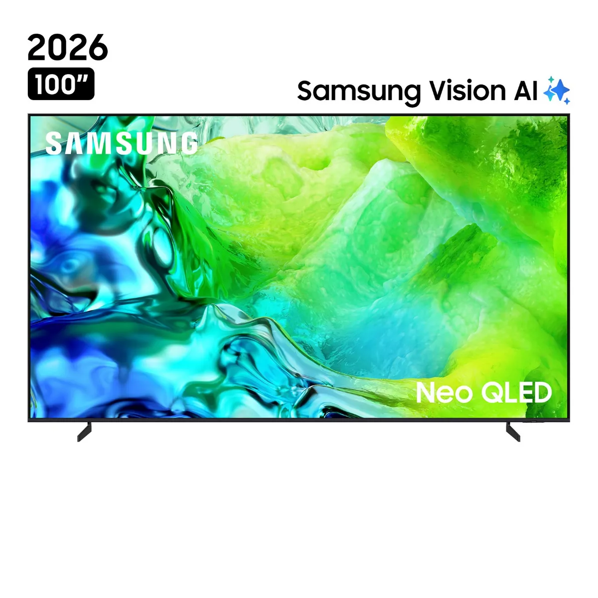 SAMSUNG - Televisor Samsung 100'' Neo QLED QN80H Vision AI Smart TV (2026)