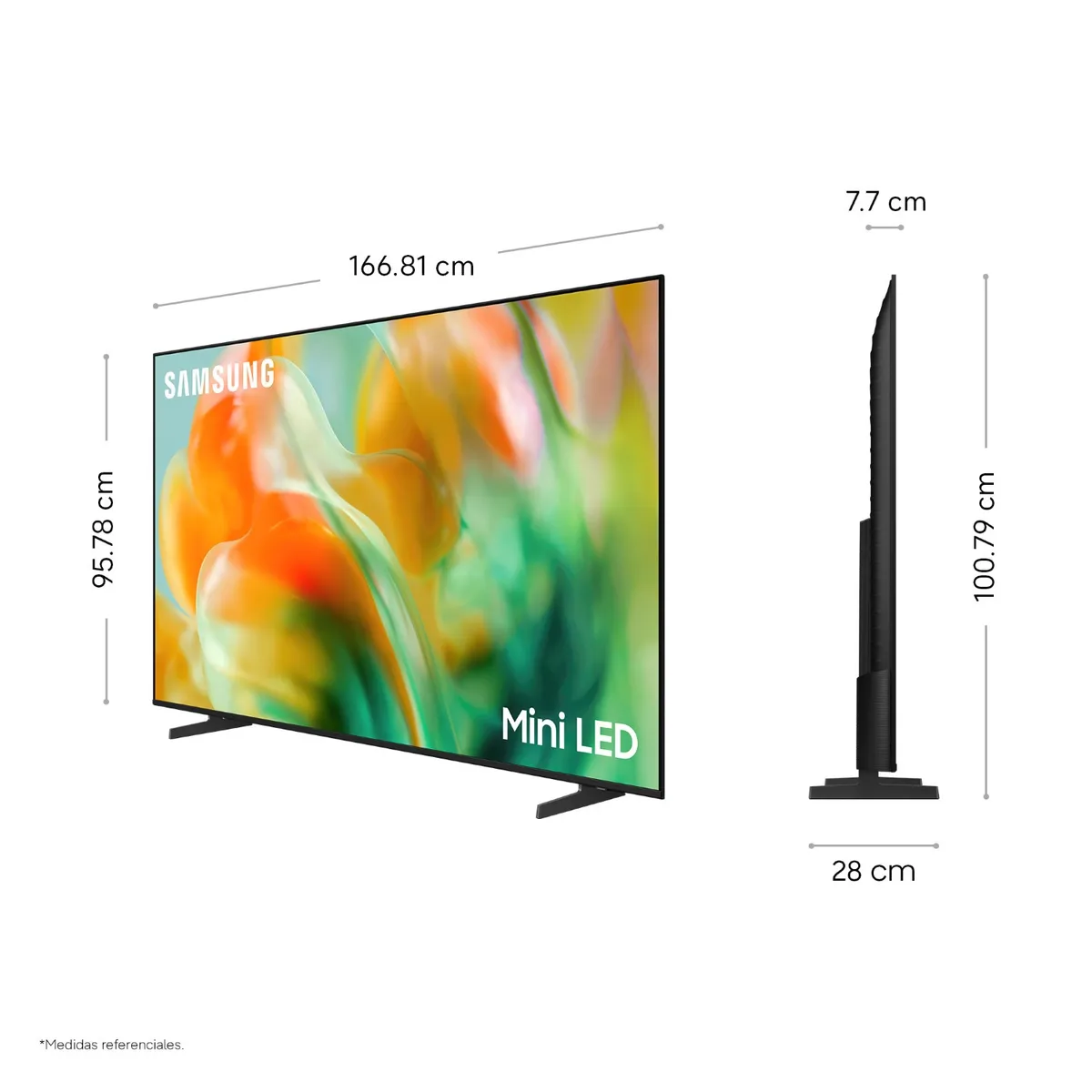 SAMSUNG - Televisor Samsung 75'' Mini LED M80H Vision AI Smart TV (2026)