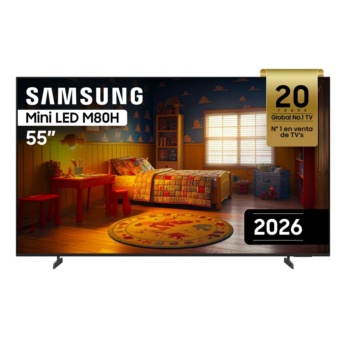 SAMSUNG - Televisor Samsung 55'' Mini LED M80H Vision AI Smart TV (2026)