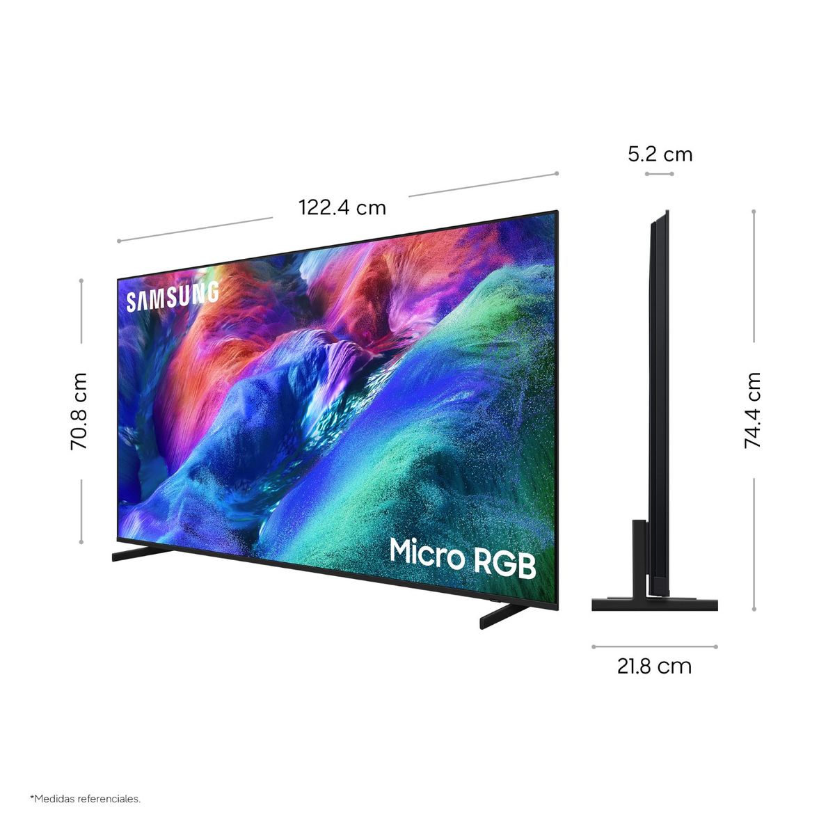 SAMSUNG - Televisor Samsung 55'' Micro RGB R85H Vision AI Smart TV (2026)
