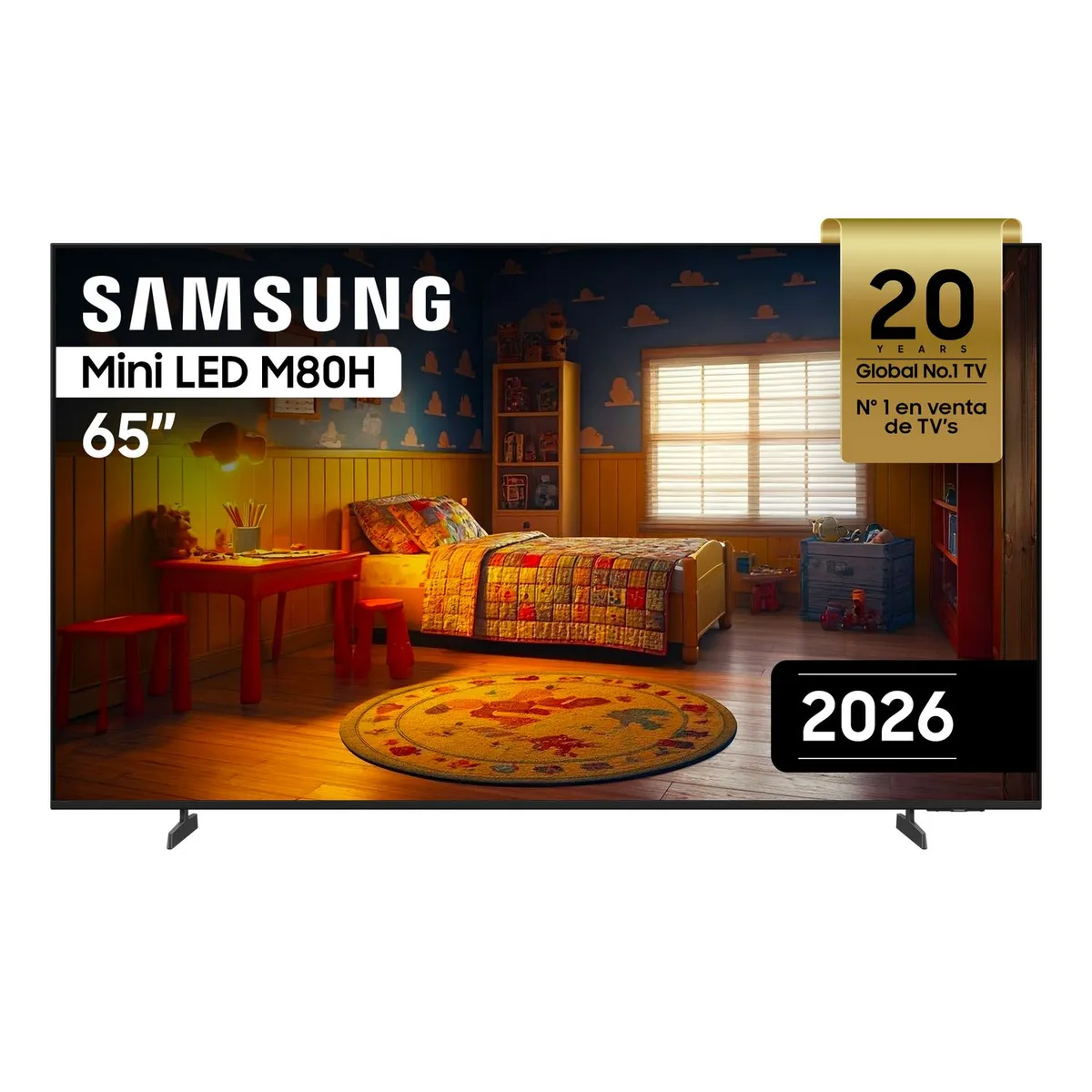 SAMSUNG - Televisor Samsung 65'' Mini LED M80H Vision AI Smart TV (2026)
