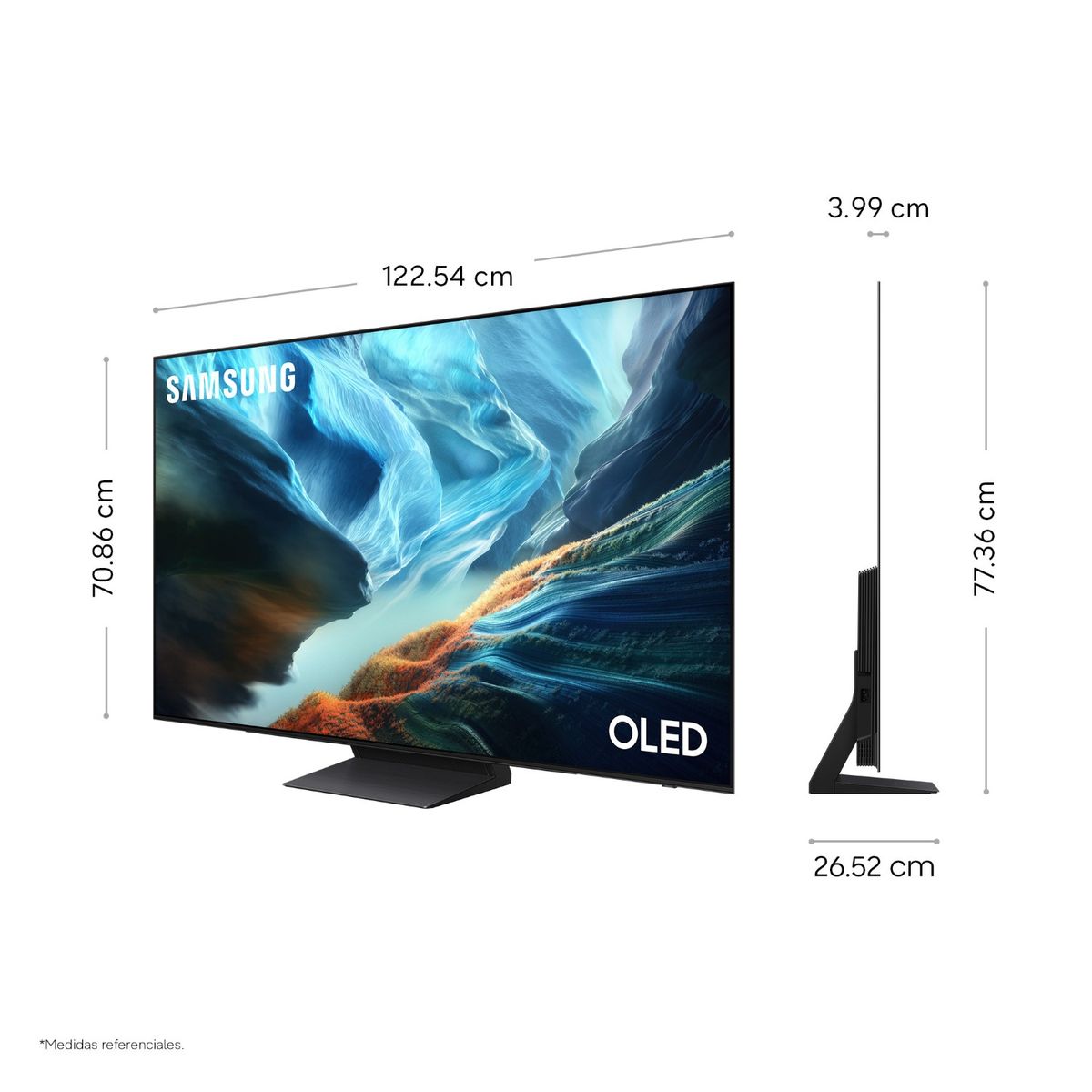 SAMSUNG - Televisor Samsung 55'' OLED S90H Vision AI Smart TV (2026)