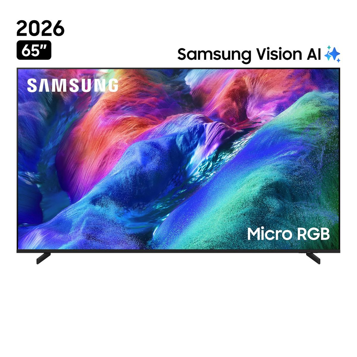 SAMSUNG - Televisor Samsung 65'' Micro RGB R85H Vision AI Smart TV (2026)
