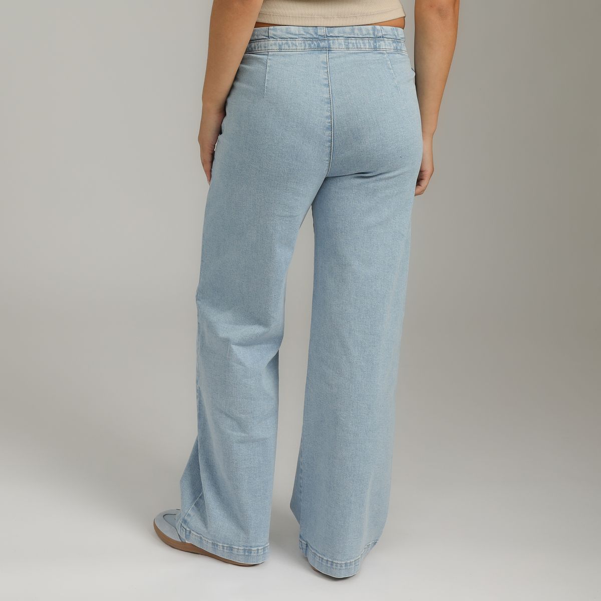 DOO AUSTRALIA - Jean Wide Leg Tiro Medio Mujer Doo Australia