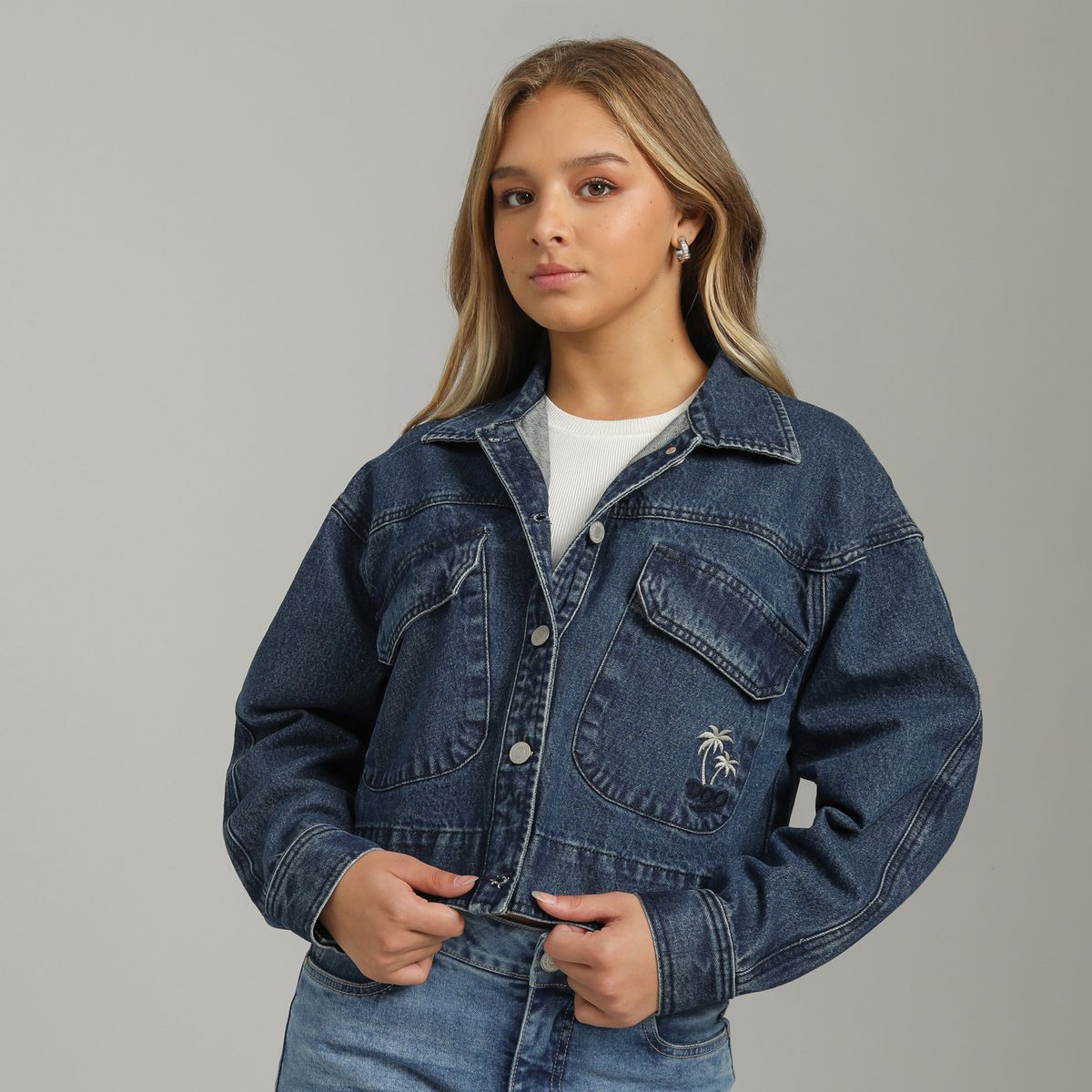 DOO AUSTRALIA - Casaca Denim Mujer Doo Australia