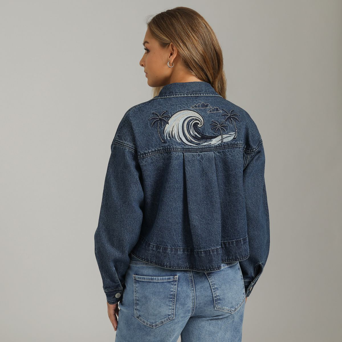 DOO AUSTRALIA - Casaca Denim Mujer Doo Australia