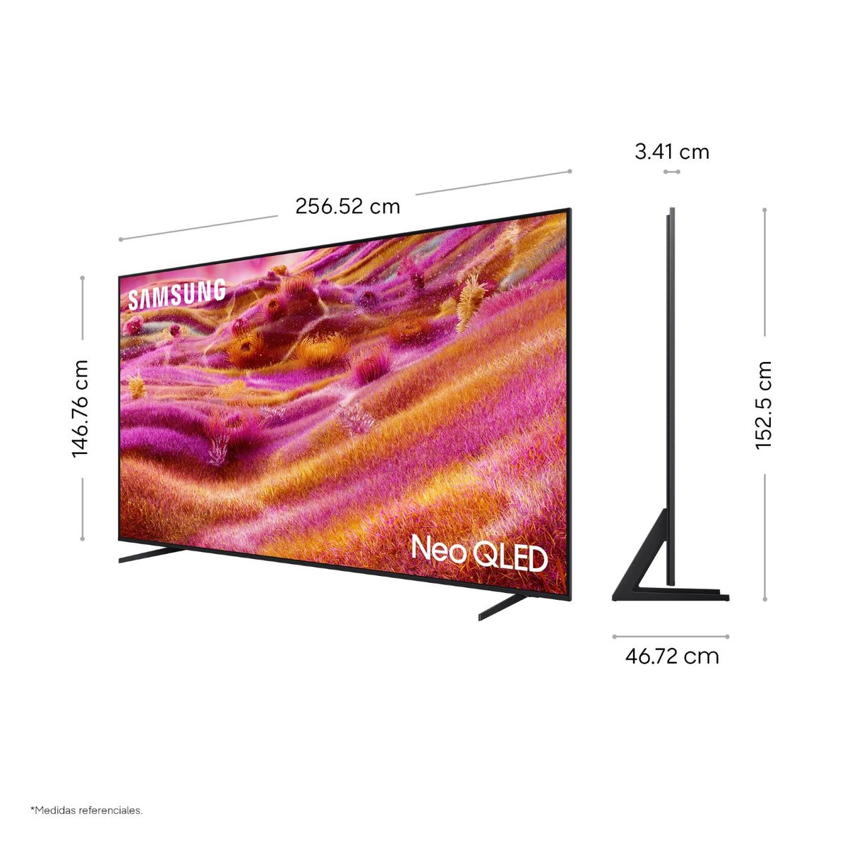 SAMSUNG - Televisor Samsung 115" Neo QLED QN90F Vision AI Smart TV (2025)